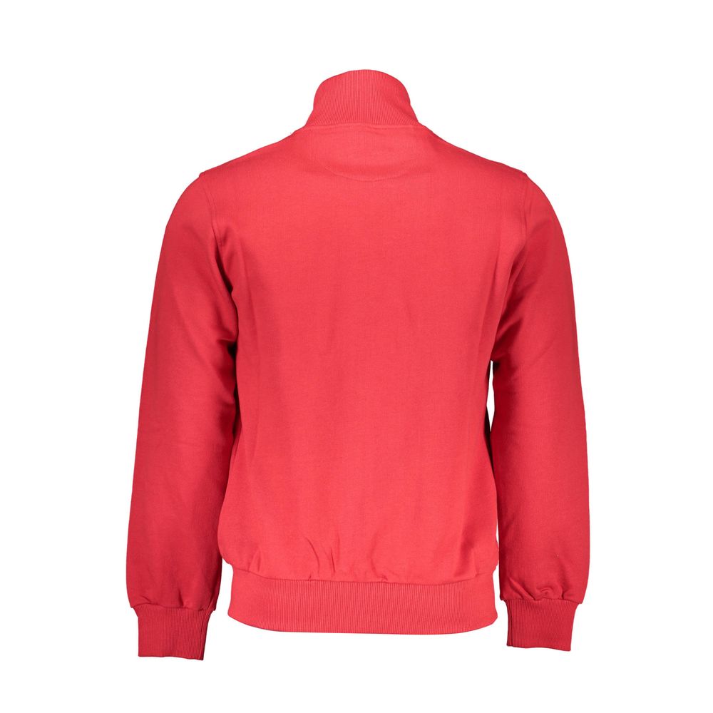 La Martina Rosso Baumwoll-Sweatshirt für Herren