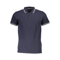 Cavalli Class Blu Cotton Herren Poloshirt