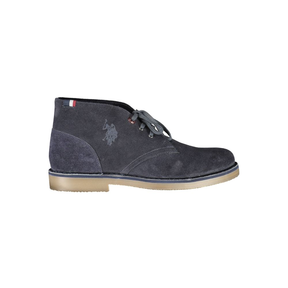 U.S. POLO ASSN. Blaue Polyester-Knöchelstiefel