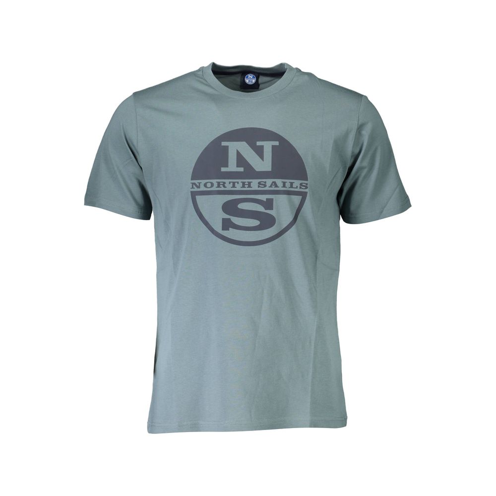 North Sails Verde Baumwoll-T-Shirt für Herren