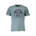 North Sails Verde Baumwoll-T-Shirt für Herren