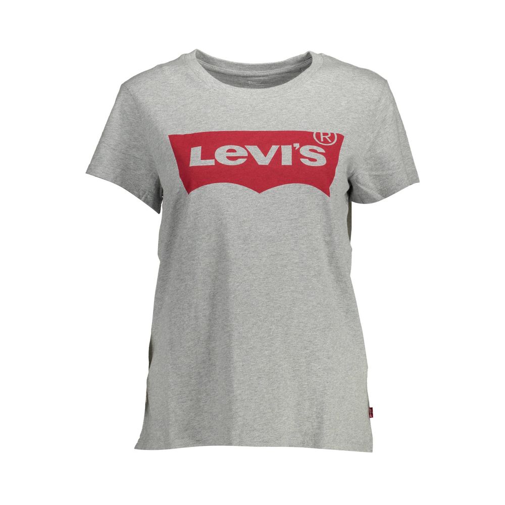 Levi's Grigio Baumwoll-T-Shirt für Damen