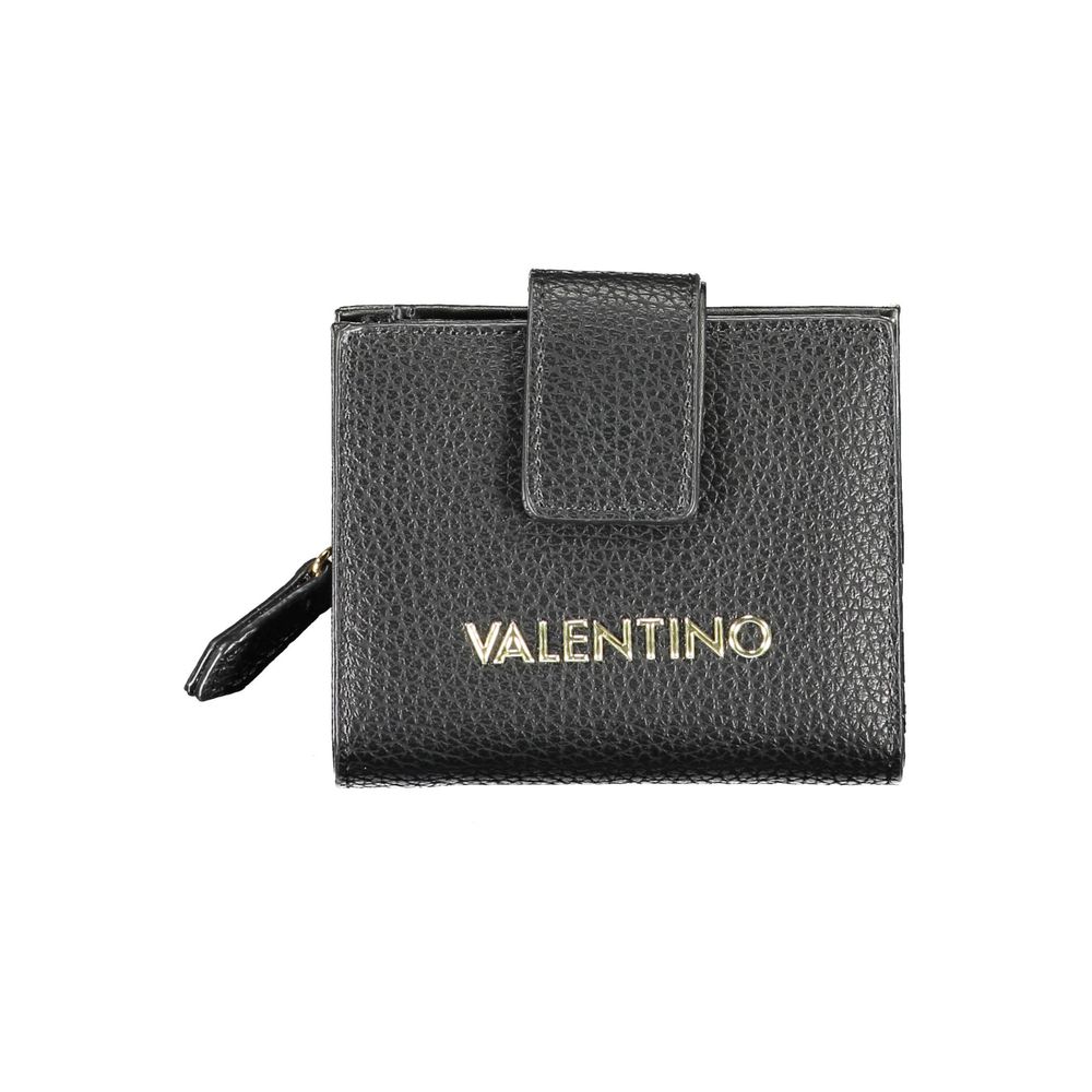 Mario Valentino Schwarze Geldbörse aus Polyurethan für Damen
