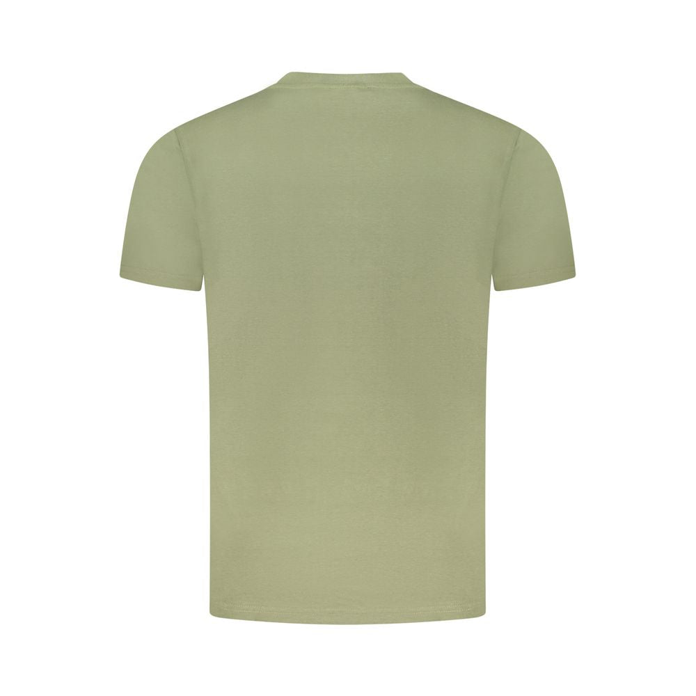 Cavalli Class Verde Baumwoll-T-Shirt für Herren