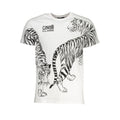 Cavalli Class Bianco Baumwoll-T-Shirt für Herren