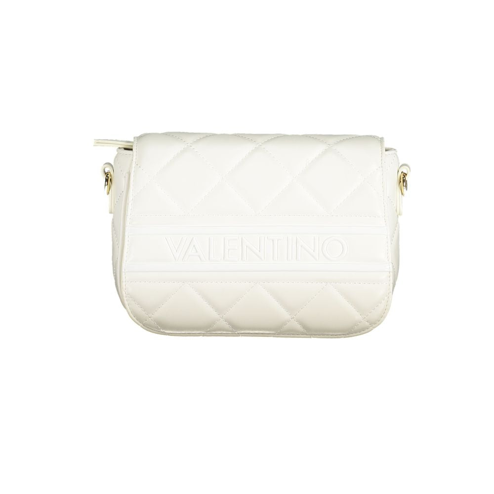 Mario Valentino Weiße Polyethylen-Handtasche