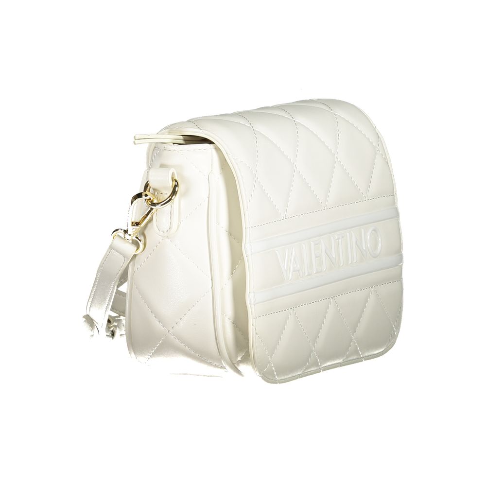Mario Valentino Weiße Polyethylen-Handtasche