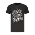 Cavalli Class Weißes Baumwoll-T-Shirt für Herren