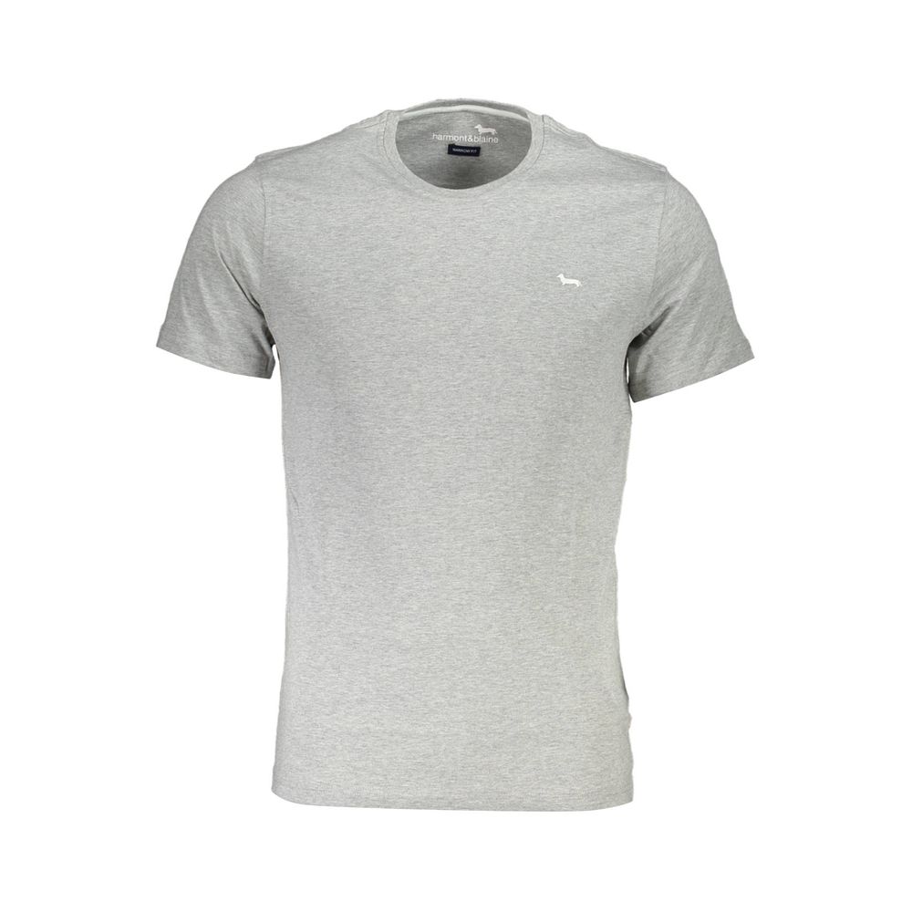 Harmont & Blaine Braunes Baumwoll-T-Shirt für Herren