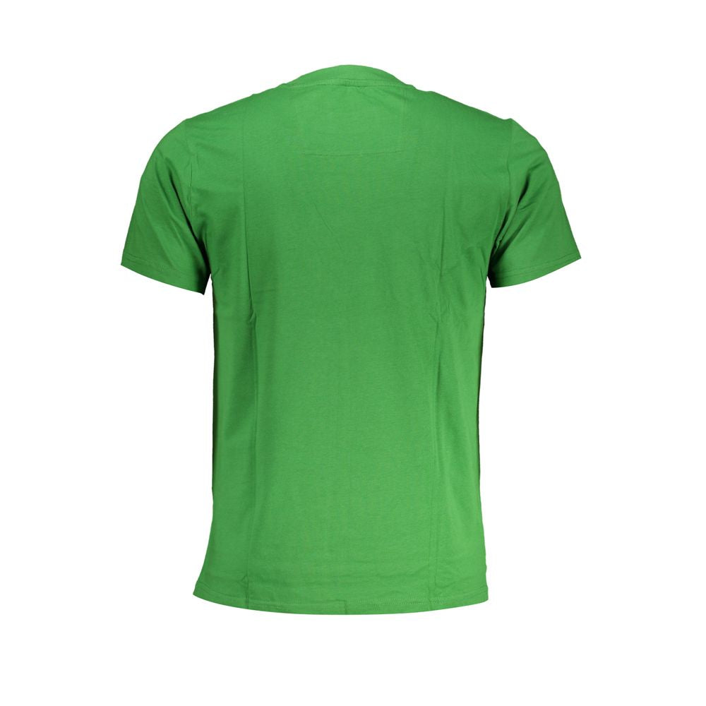 Cavalli Class T-Shirt aus grüner Baumwolle