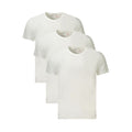 Calvin Klein Weißes Baumwoll-T-Shirt für Herren