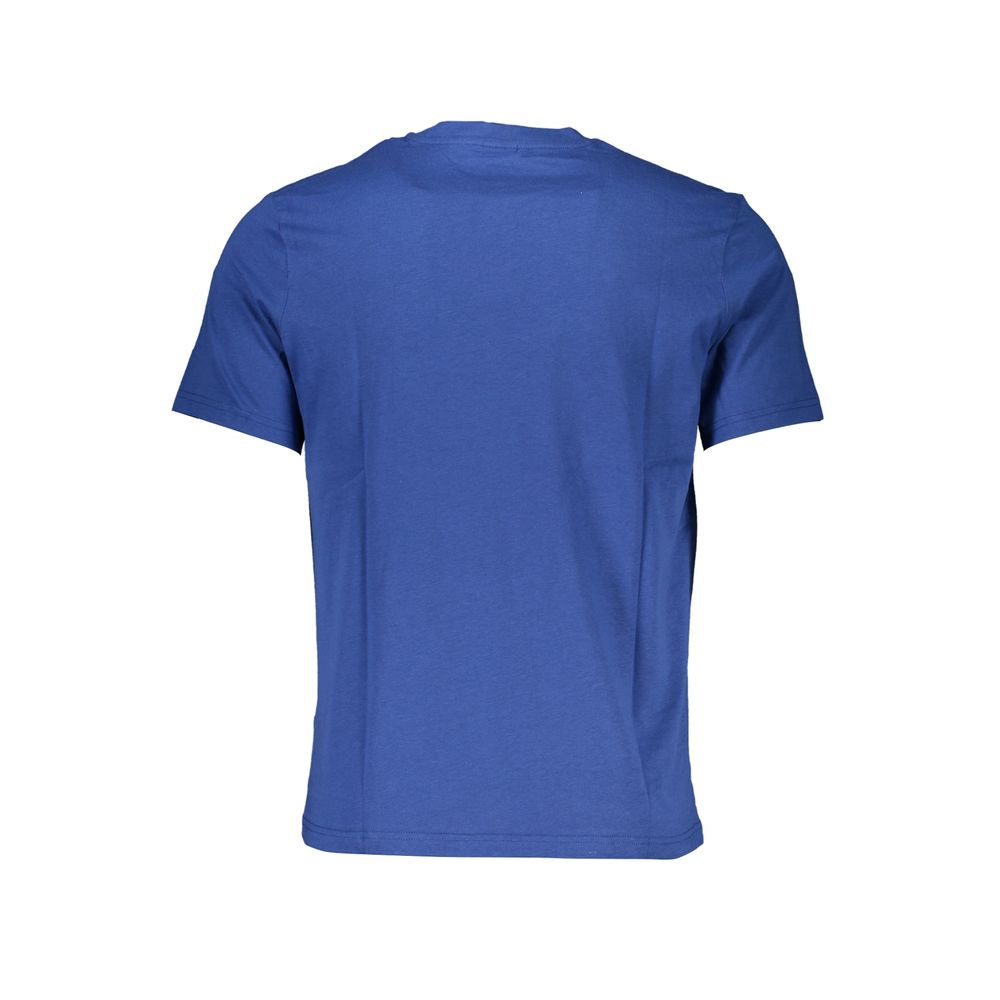 North Sails Blaues Baumwoll-T-Shirt für Herren