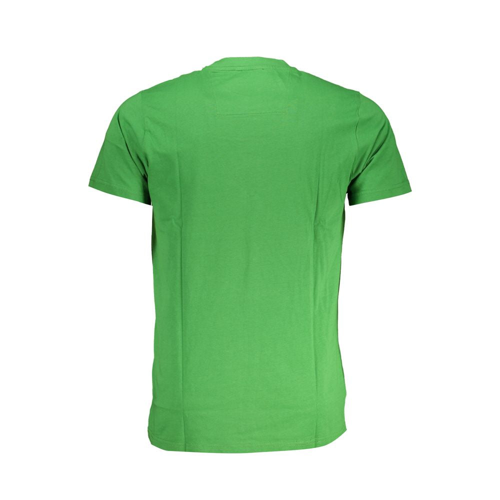 Cavalli Class Verde Baumwoll-T-Shirt für Herren