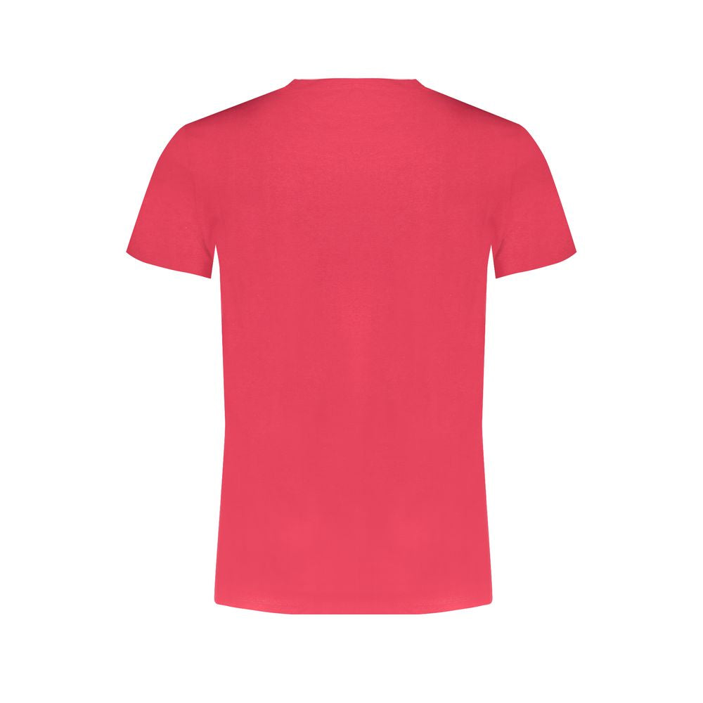 Trussardi Rosso Baumwoll-T-Shirt für Herren