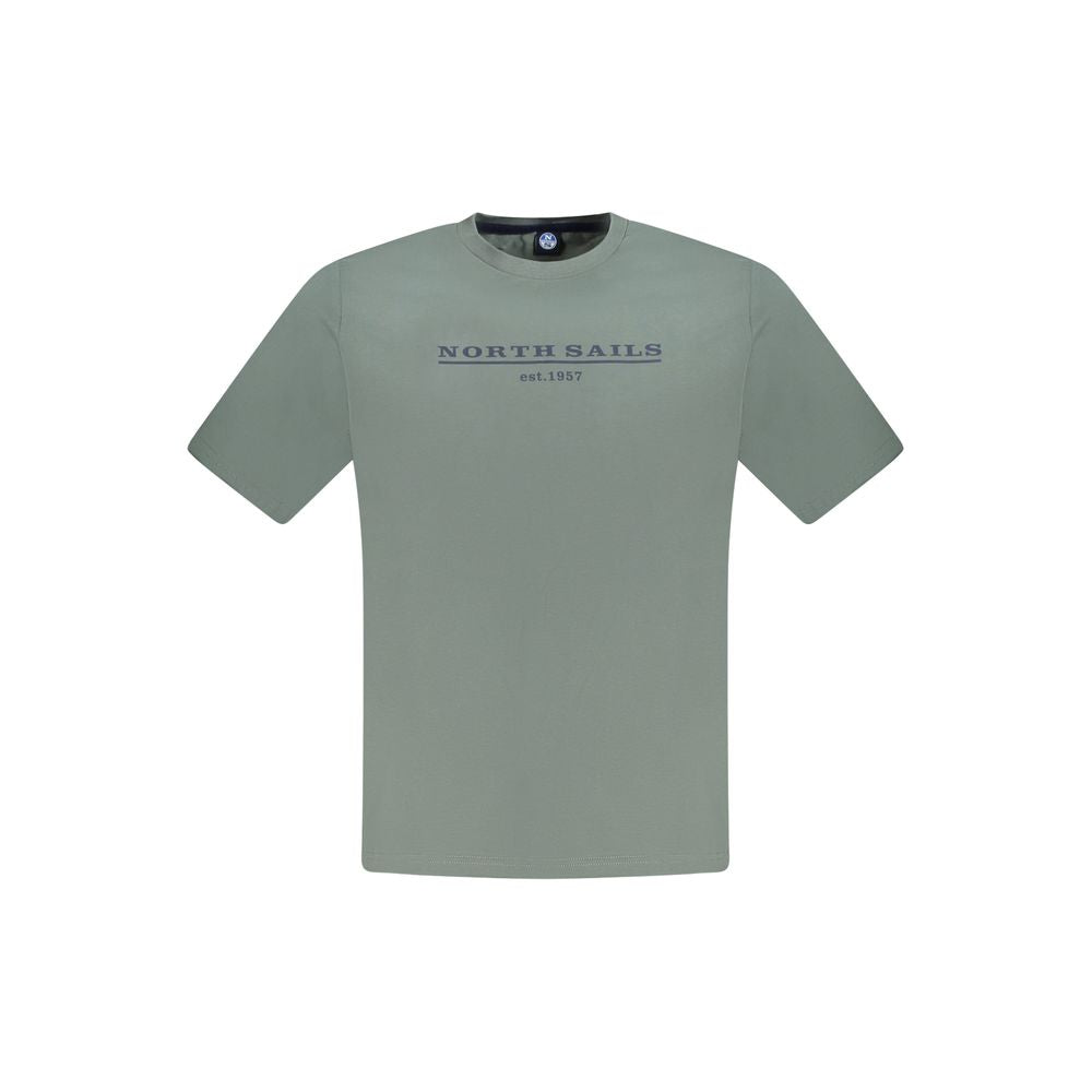 North Sails Cotton T-Shirt in Green