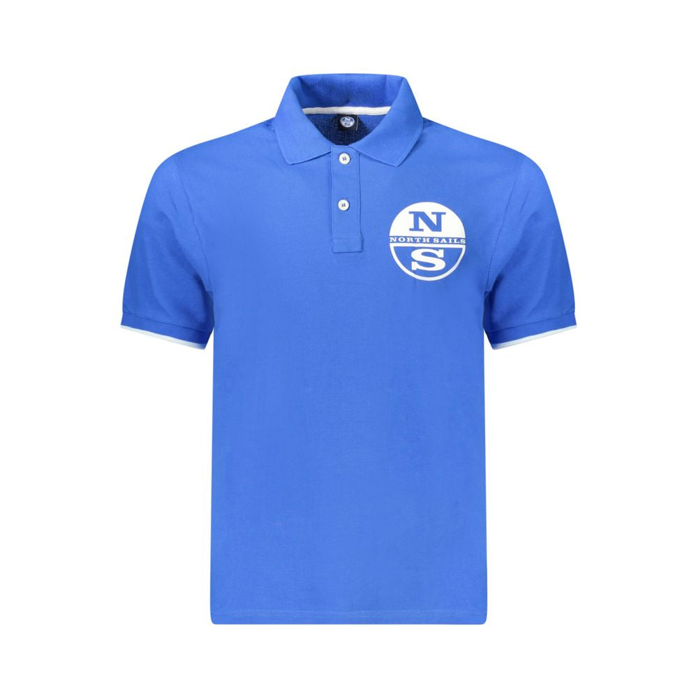 North Sails Blaues Baumwoll-Poloshirt für Herren