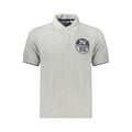 North Sails Grigio Baumwoll-Herrenpoloshirt