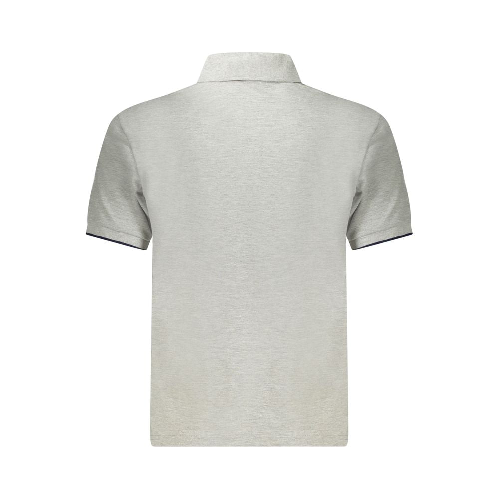 North Sails Grigio Baumwoll-Herrenpoloshirt