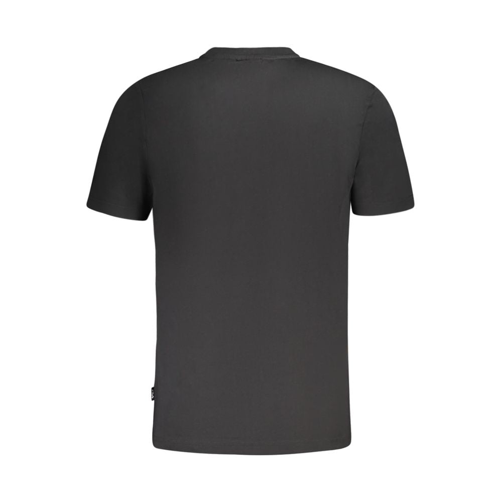 Fila Baumwoll-T-Shirt in Schwarz