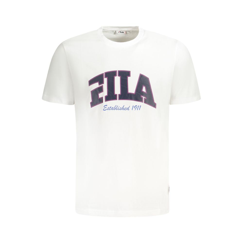 Fila Cotton T-Shirt in White