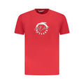 Trussardi Rosso Baumwoll-T-Shirt für Herren