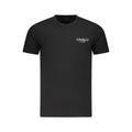 Cavalli Class Schwarzes Baumwoll-T-Shirt für Herren