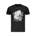 Cavalli Class Nero Baumwoll-T-Shirt für Herren