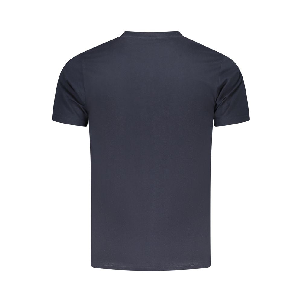 Cavalli Class Blu Baumwoll-T-Shirt für Herren
