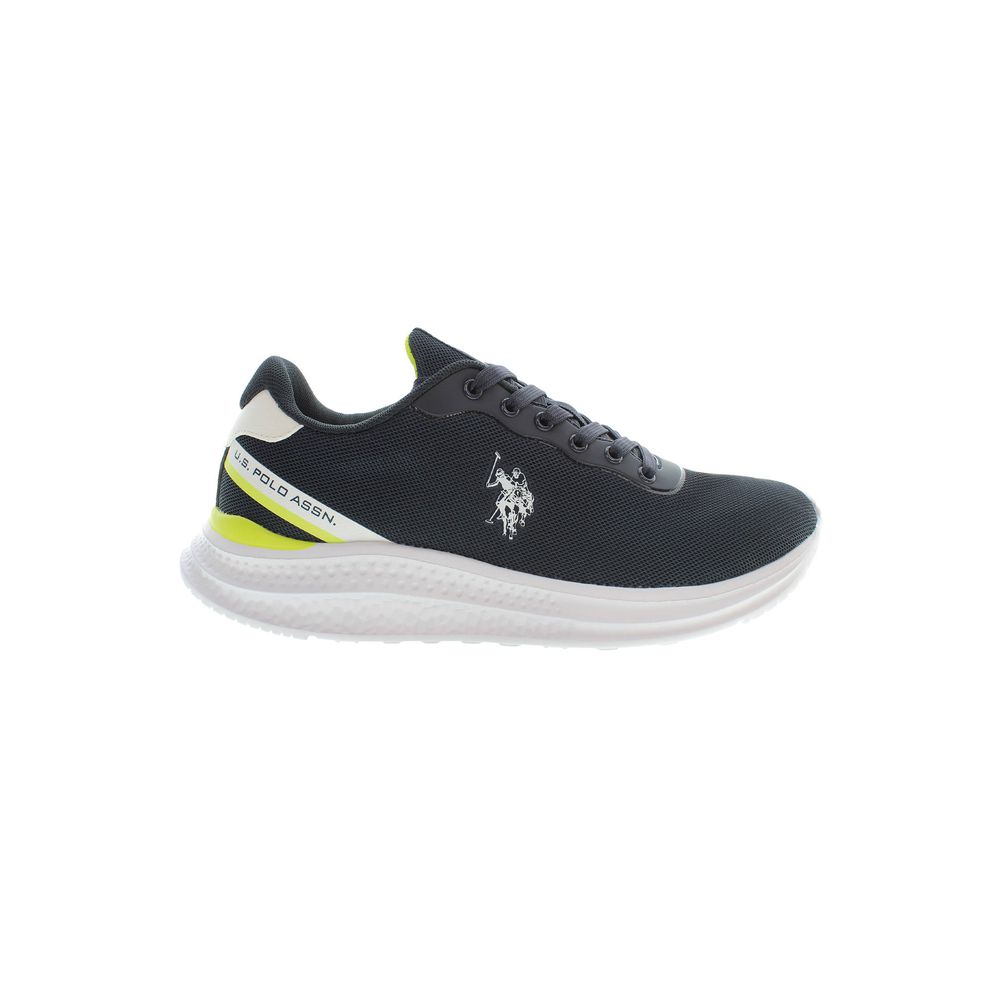 U.S. POLO ASSN. Blue Polyester Sneakers