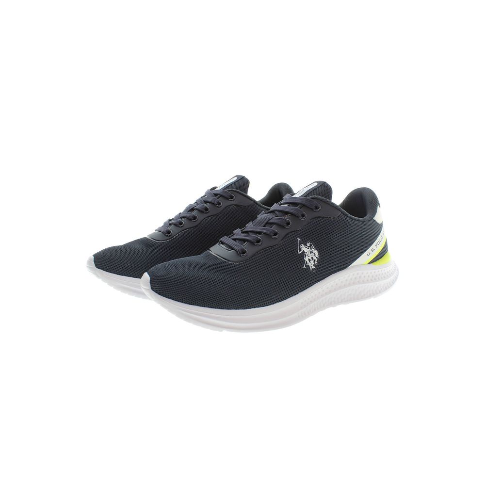 U.S. POLO ASSN. Blue Polyester Sneakers