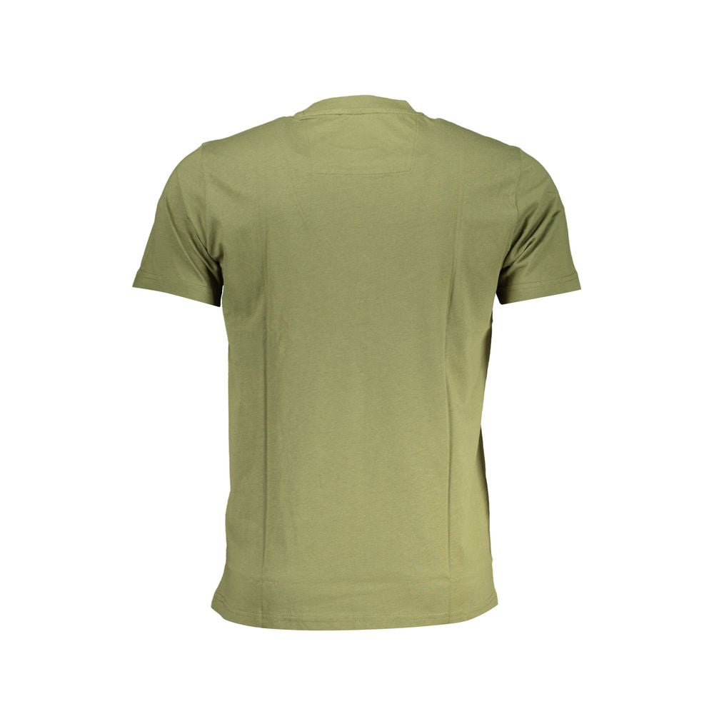 Cavalli Class Verde Baumwoll-T-Shirt für Herren