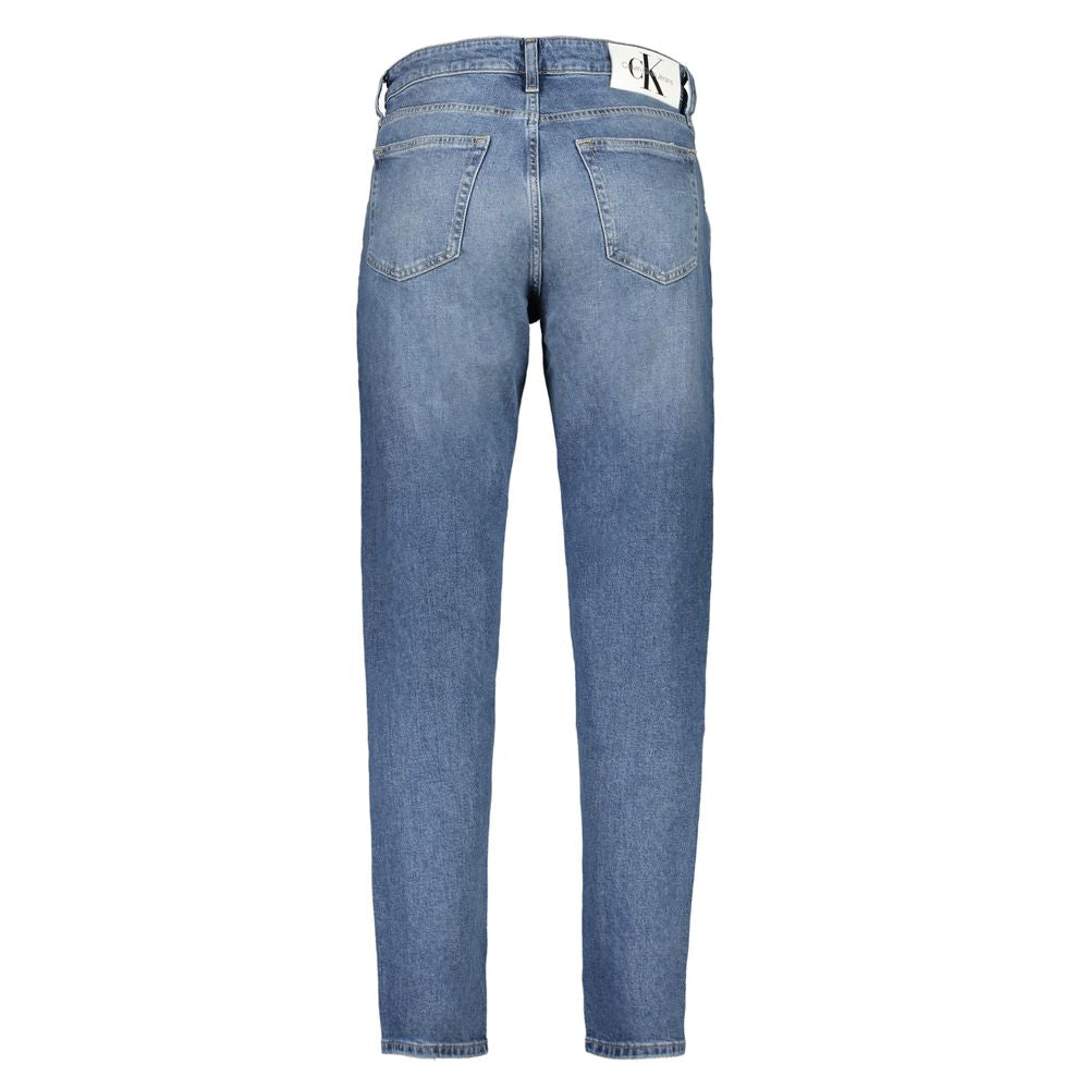 Calvin Klein Men's Blue Cotton Jeans