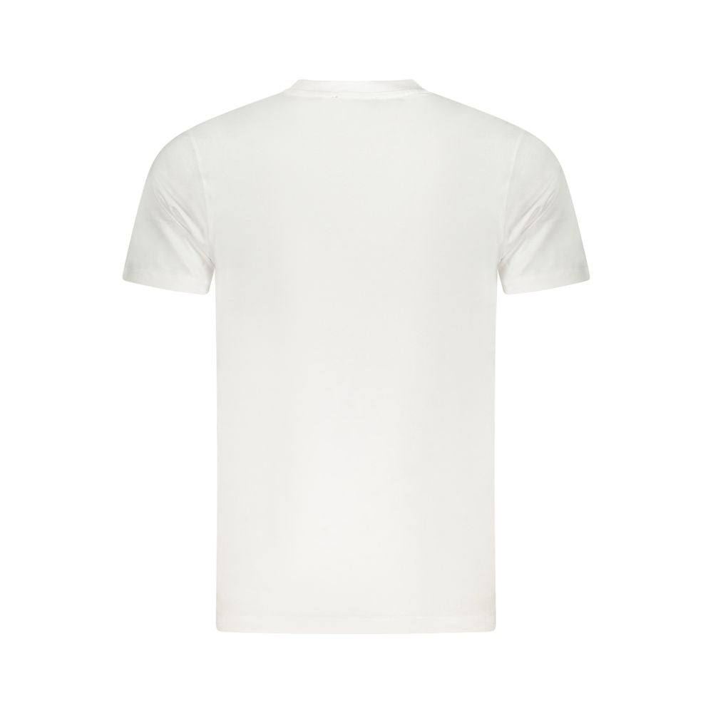 Cavalli Class Bianco Baumwoll-T-Shirt für Herren