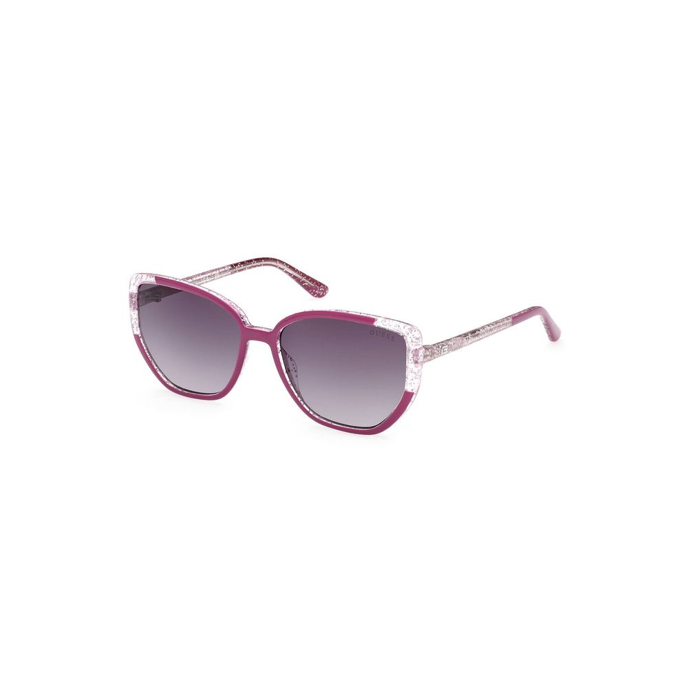 Guess Jeans Sonnenbrille mit lila Injected-Rahmen