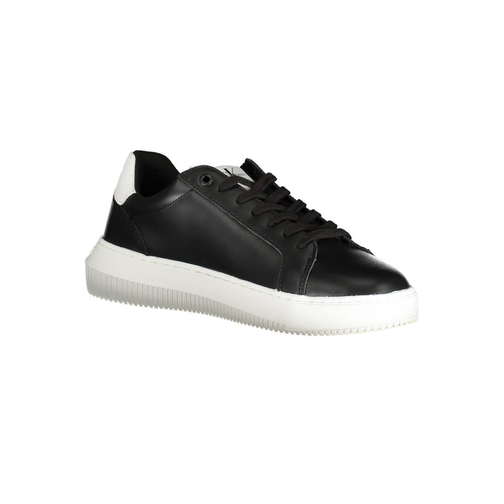 Calvin Klein Schwarzer Polyester-Sneaker