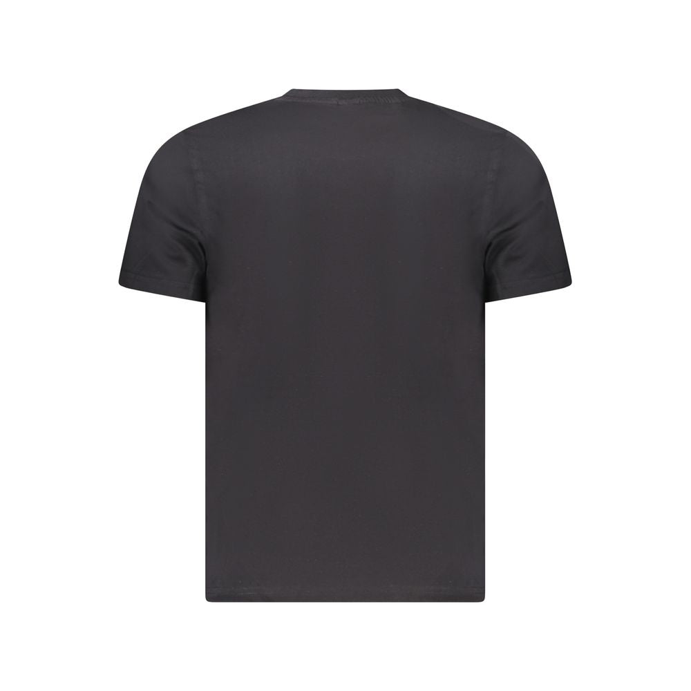 North Sails Schwarzes Baumwoll-T-Shirt für Herren