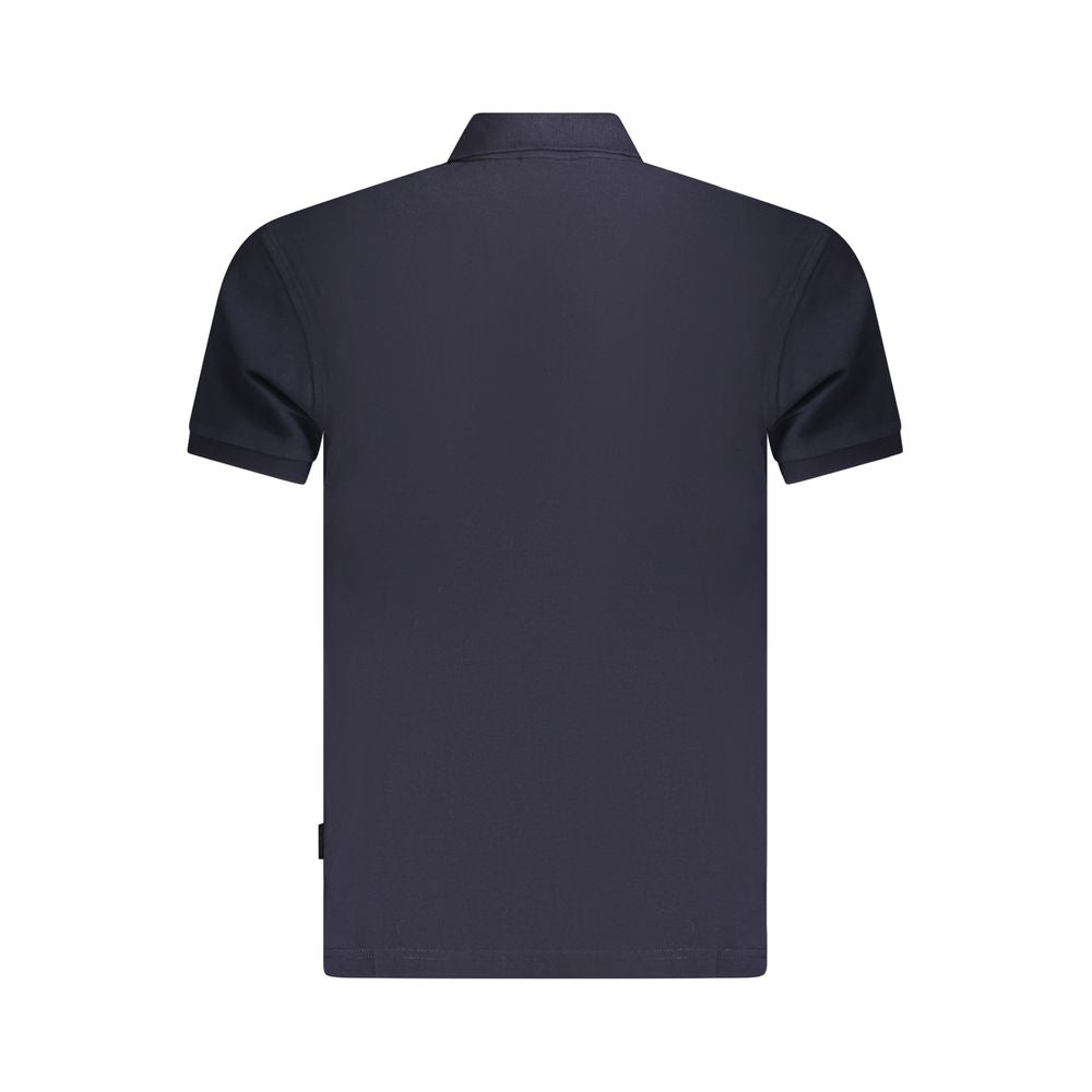 Napapijri Blu Cotton Herren Poloshirt
