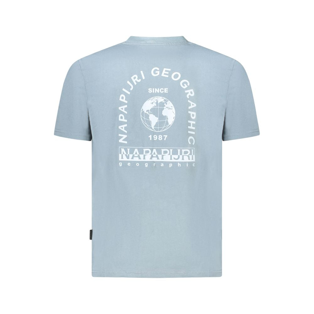 Napapijri Grey Cotton T-Shirt