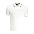 La Martina Weißes Herren-Poloshirt aus Baumwolle