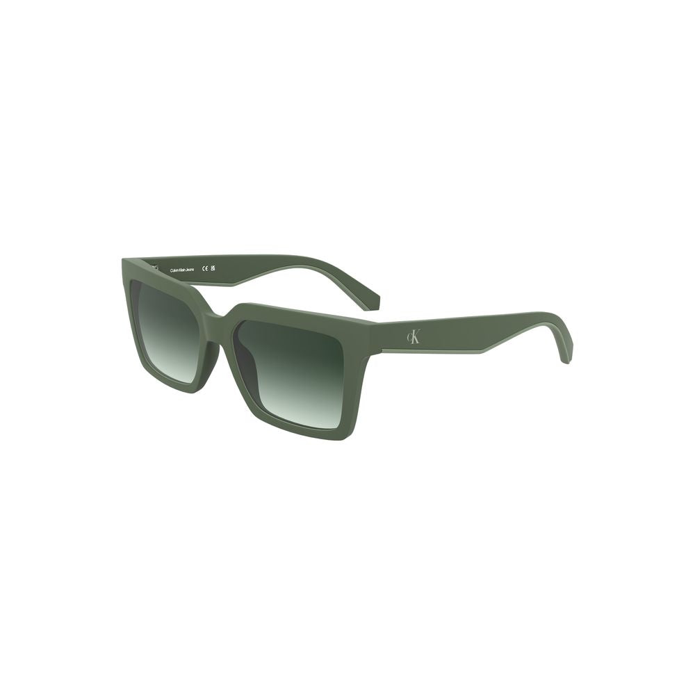 Calvin Klein Bio-Sonnenbrille mit grünem Gestell