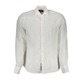 La Martina Men's White Linen Shirt
