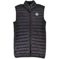 North Sails Ärmellose Polyamidjacke in Schwarz