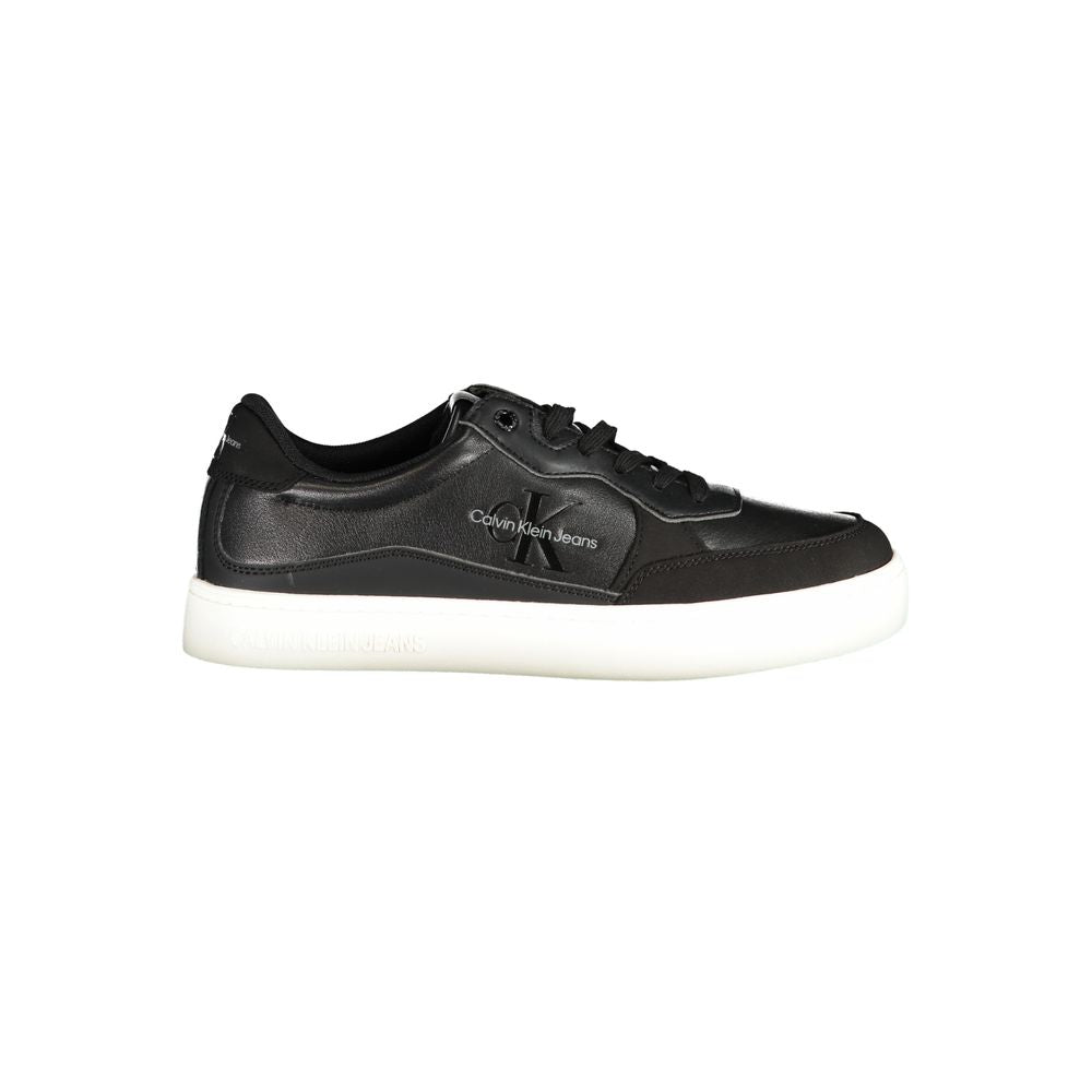 Calvin Klein Simple black trainers with contrast detailing