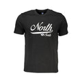 North Sails Schwarzes Baumwoll-T-Shirt für Herren