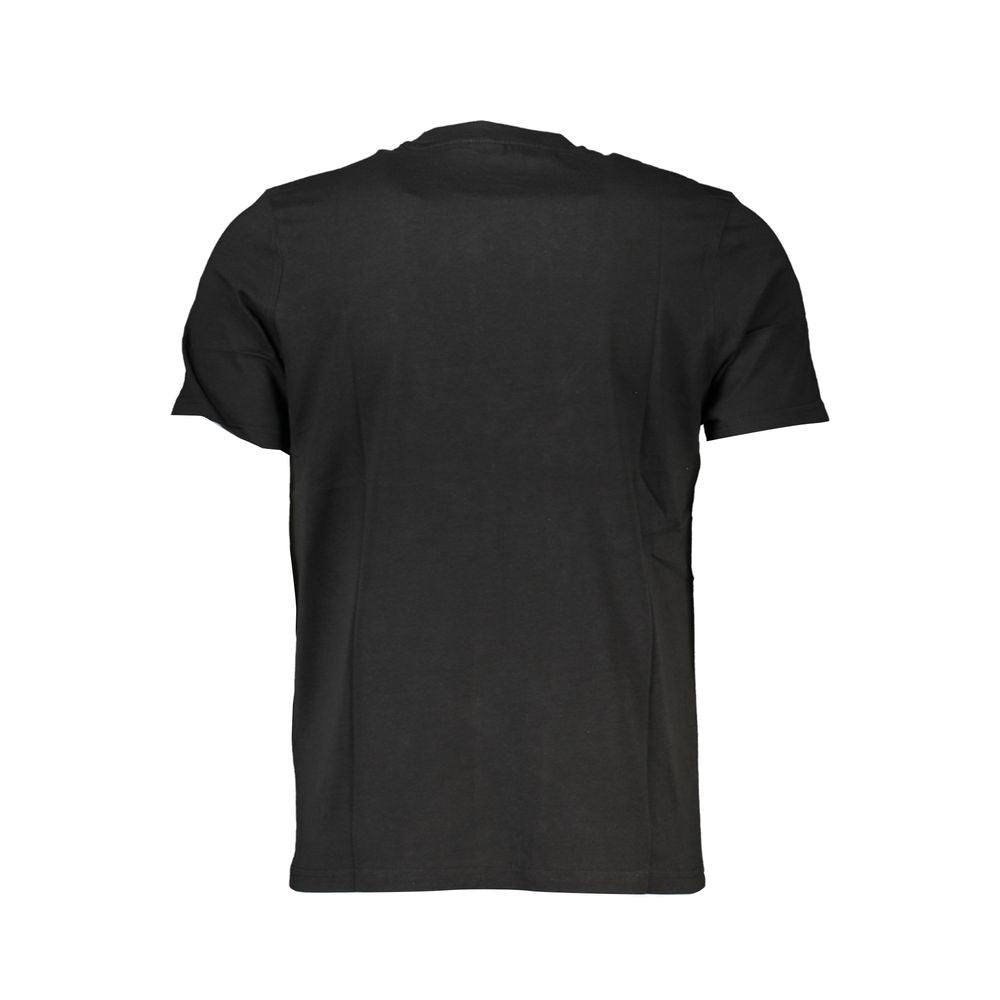 North Sails Schwarzes Baumwoll-T-Shirt für Herren