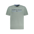 North Sails Verde Baumwoll-T-Shirt für Herren
