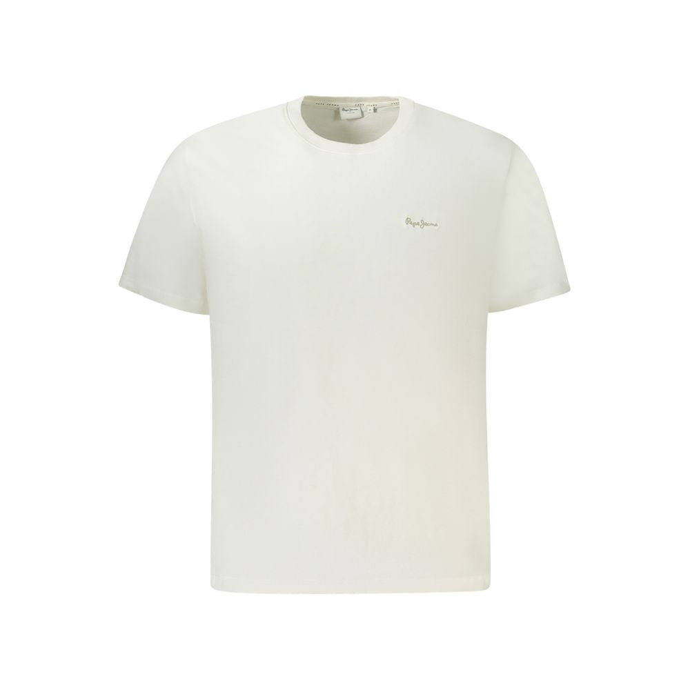 Pepe Jeans Bianco Baumwoll-T-Shirt für Herren