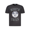 North Sails Black Cotton T-Shirt