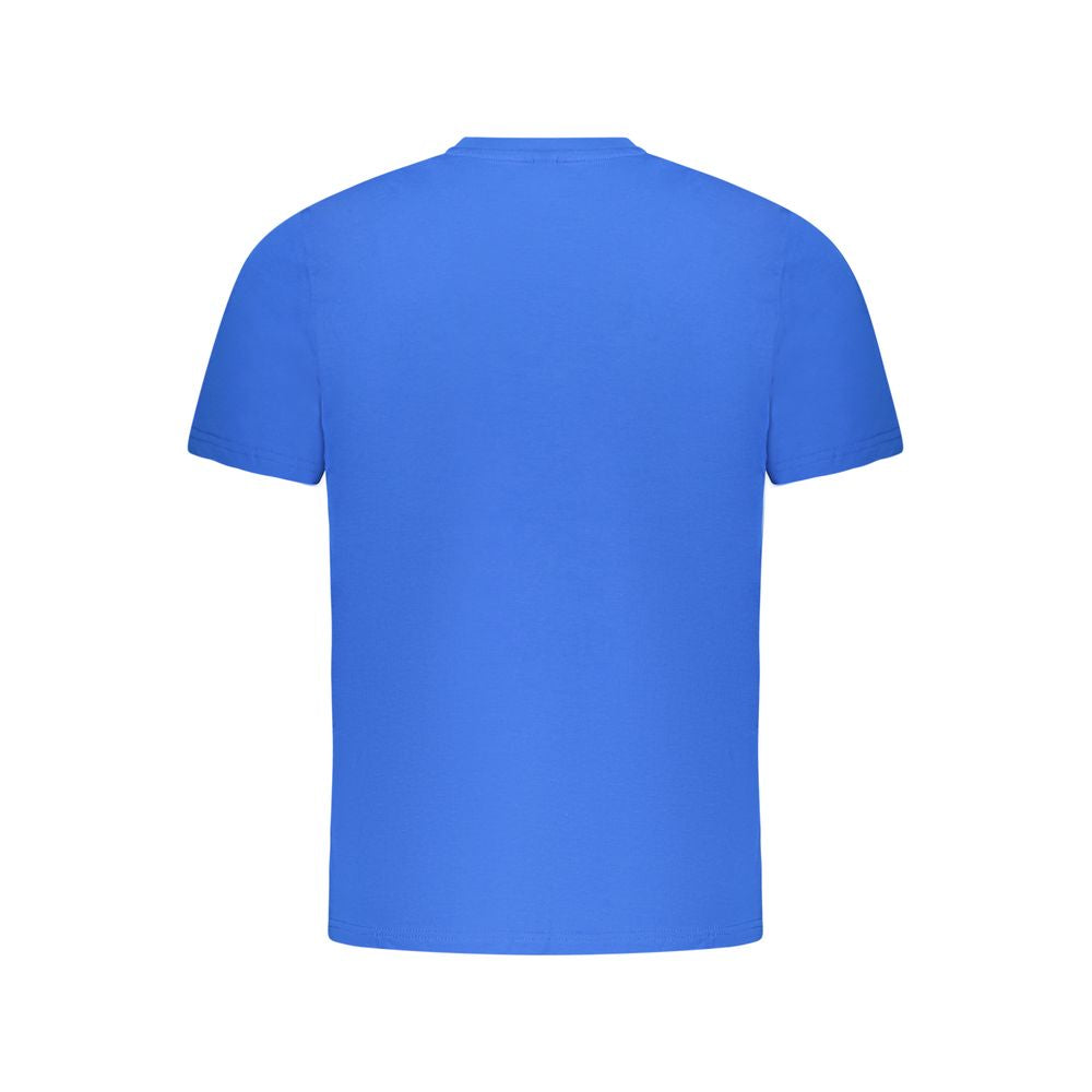 North Sails Blaues Baumwoll-T-Shirt für Herren