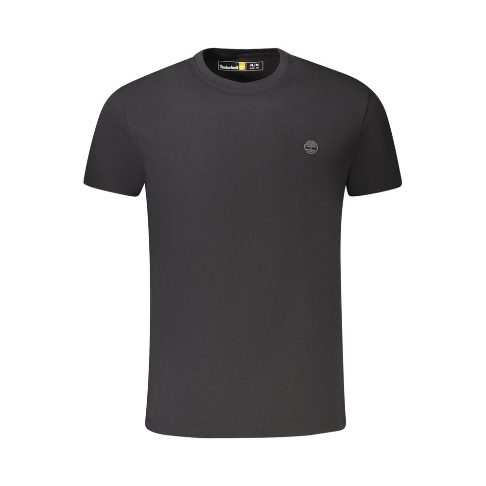 Timberland Schwarzes Baumwoll-T-Shirt für Herren